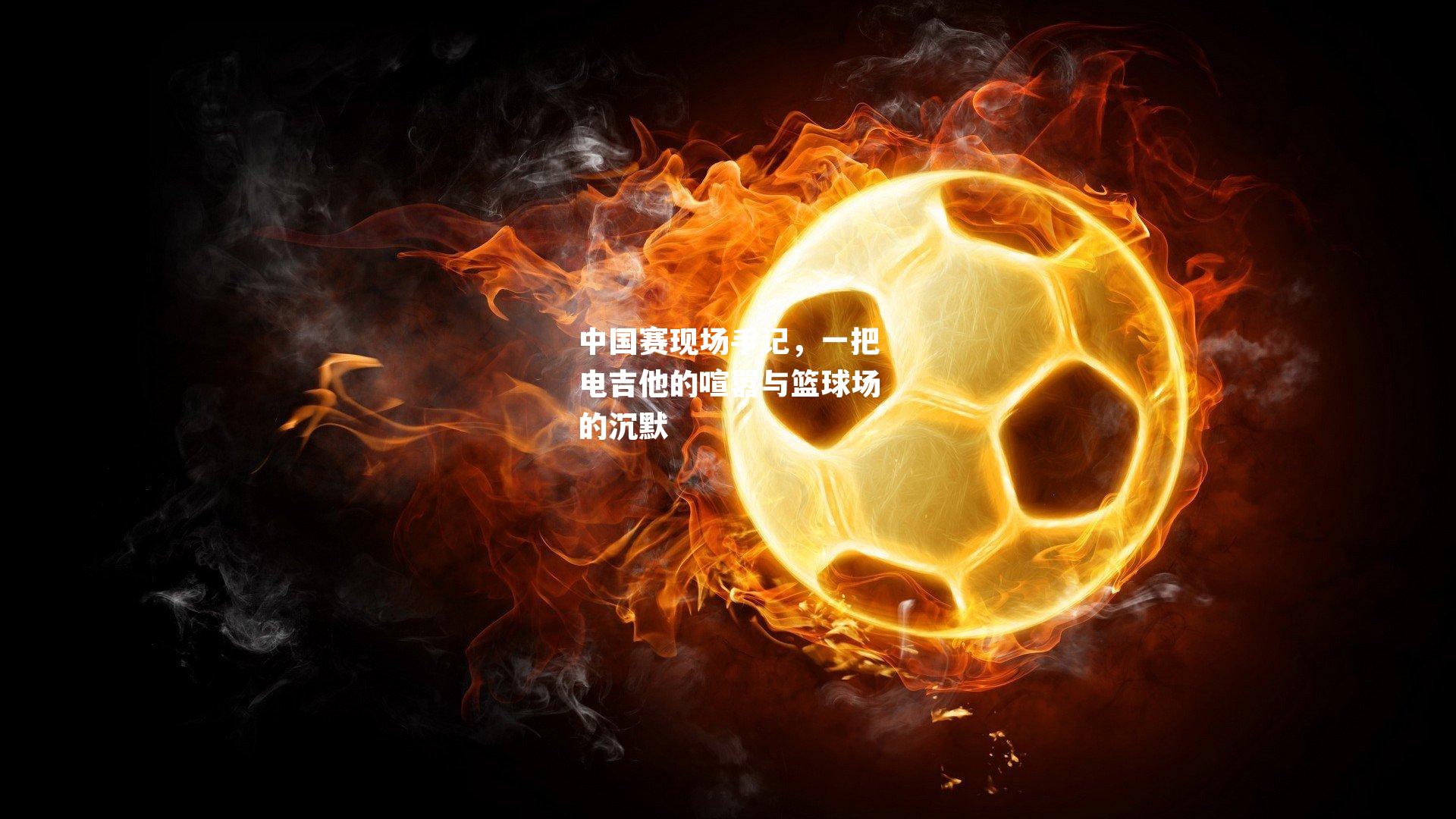 中国赛现场手记,一把电吉他的喧嚣与篮球场的沉默